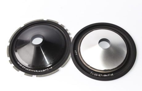 6.5 inch rubber surround injection pp speaker cone