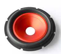 10 inch rubber edge injection pp speaker cone