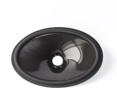 6x9 inch rubber edge Injection PP speaker cone