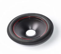 5.5 inch rubber edge injection pp speaker cone