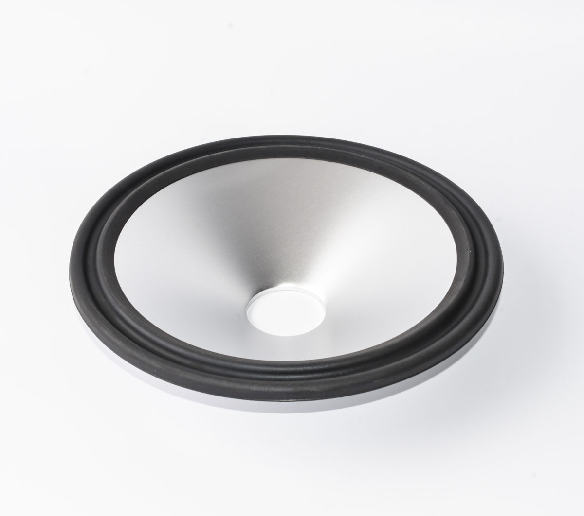 Rubber surround alumunium body cone paper